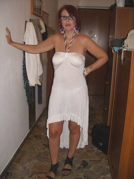 La lunga veste bianca